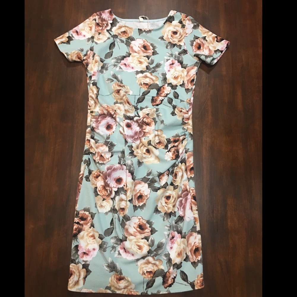 PinkBlush Floral Dress